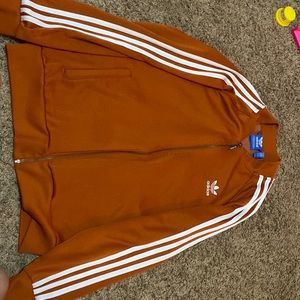 Adidas Orange Jacket